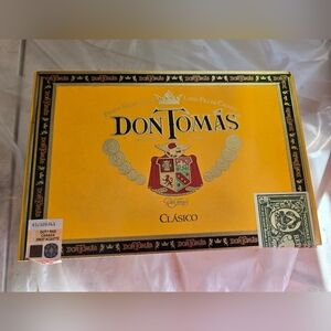 Don Tomas Clasico Spanish Honduras Presidente Vintage Cigar Box